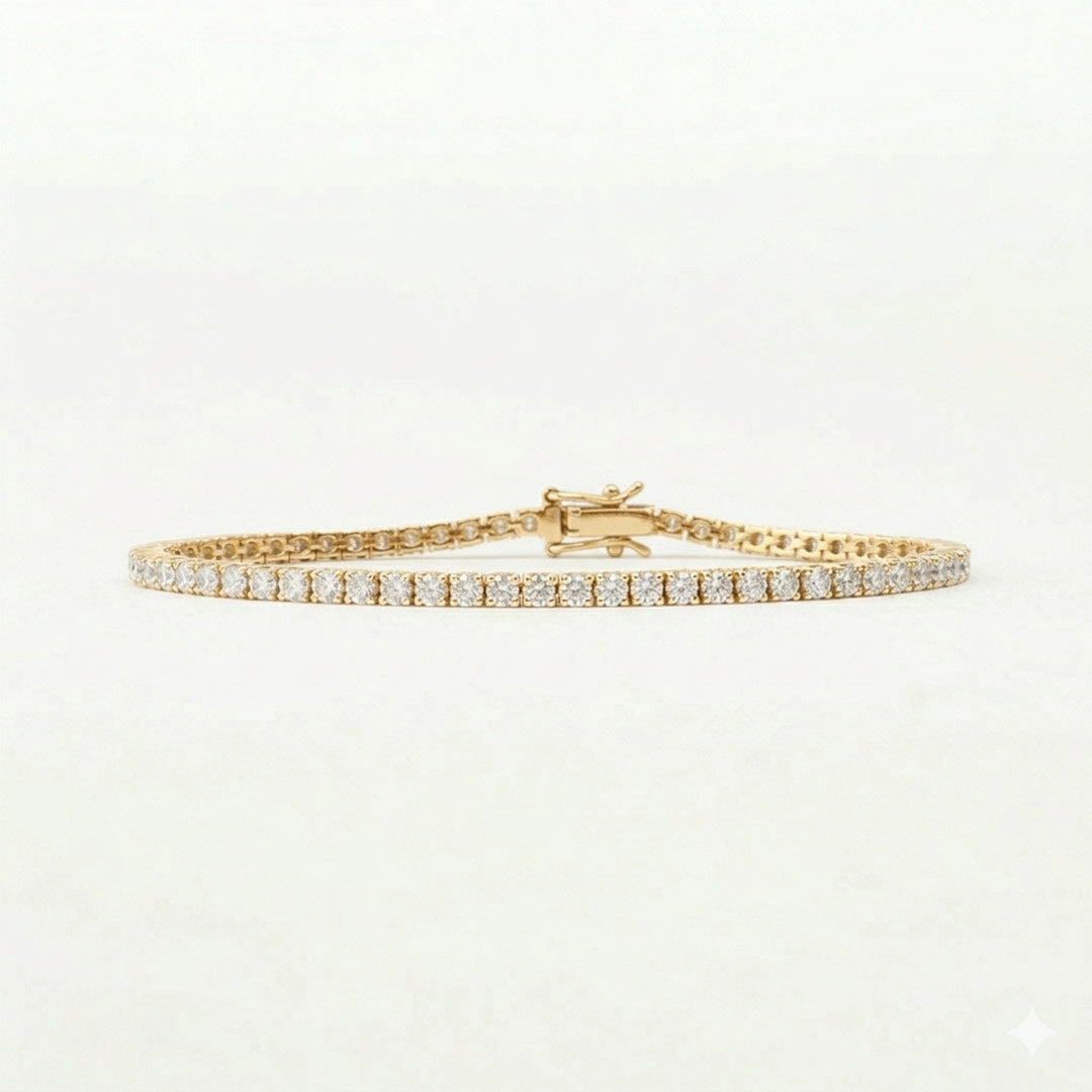 Moissanite Tennis Bracelet