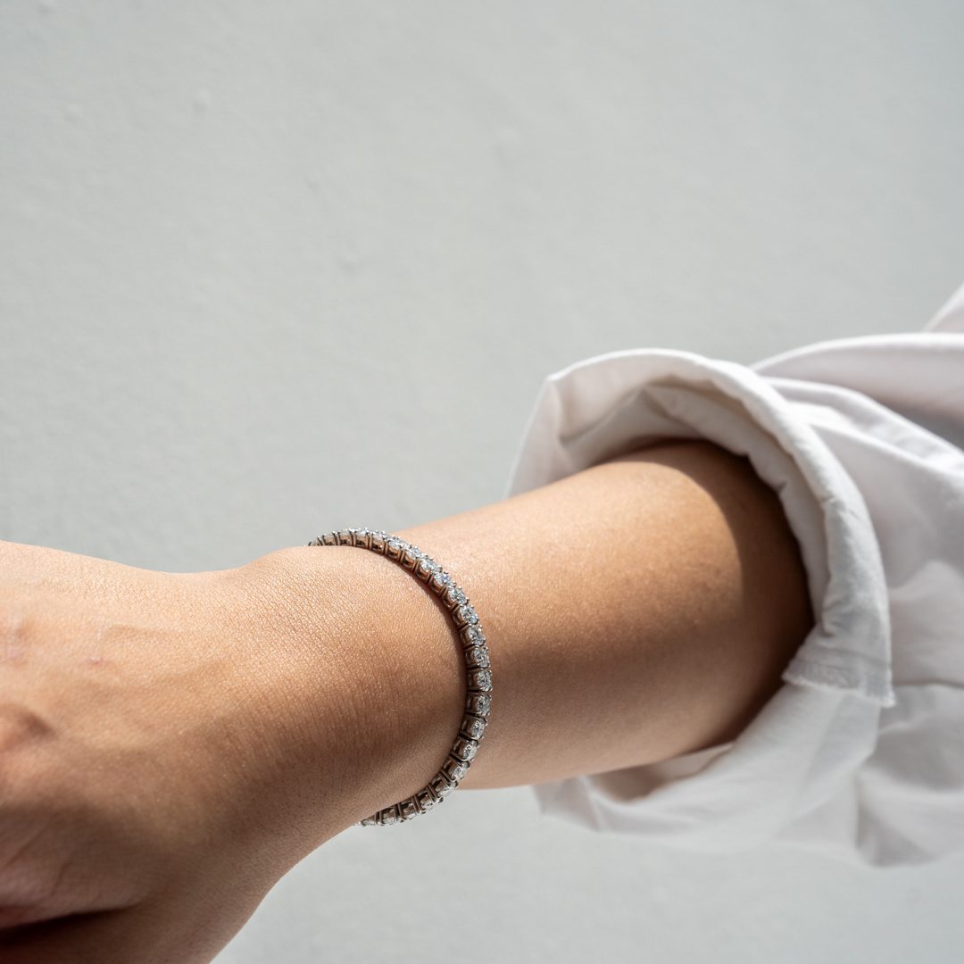 Moissanite Tennis Bracelet