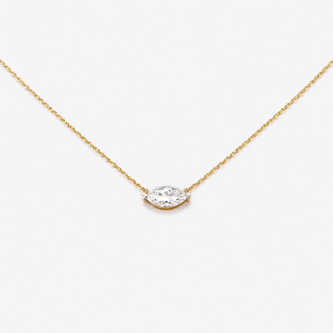 Marquise Floater Necklace