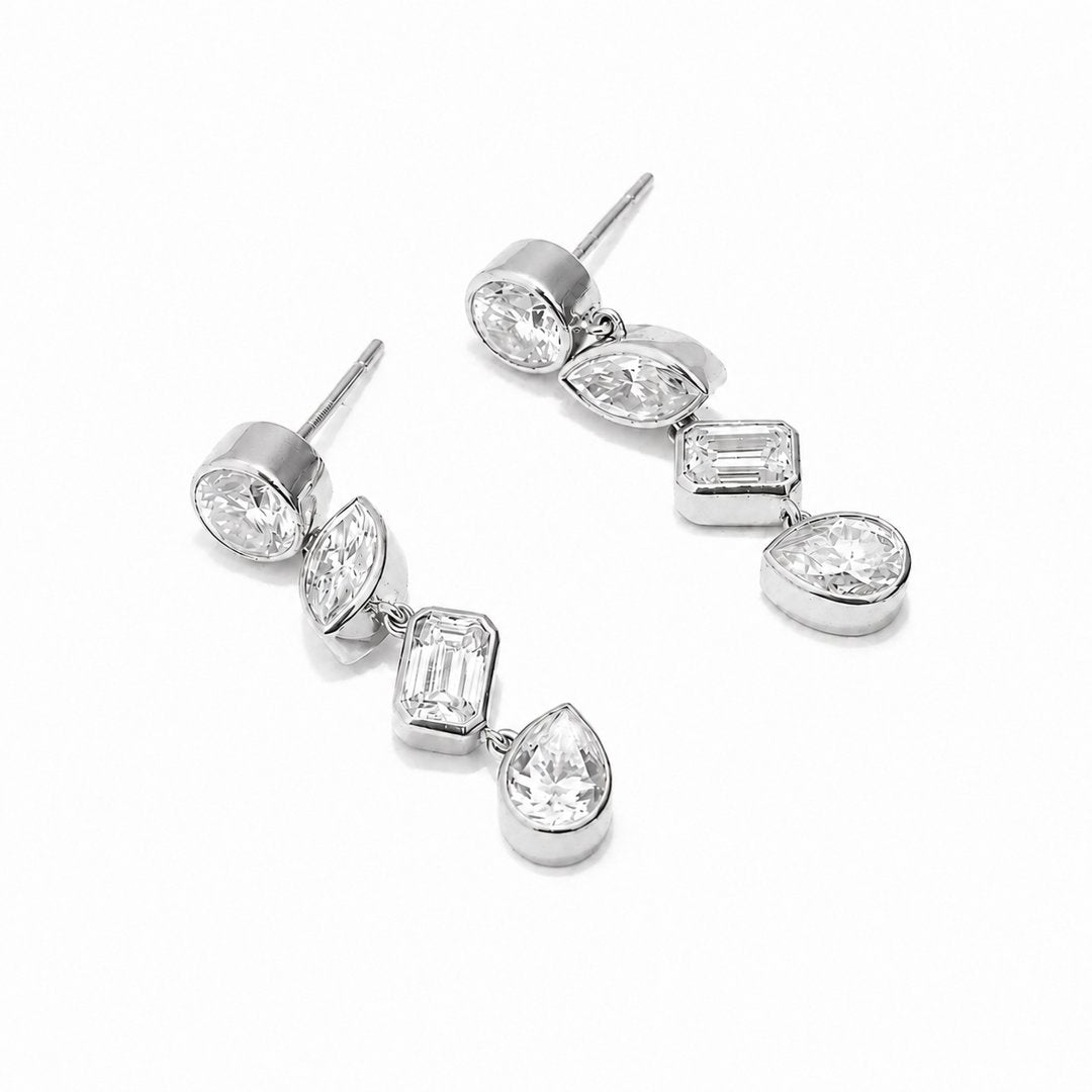 Multishape Drop Earrings