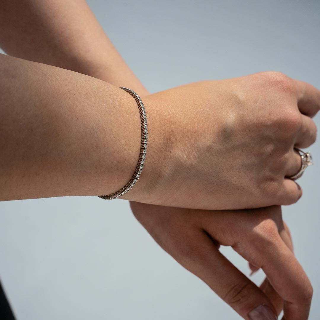 Moissanite Tennis Bracelet
