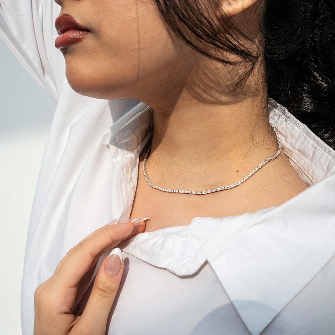 Classic Tennis Necklace