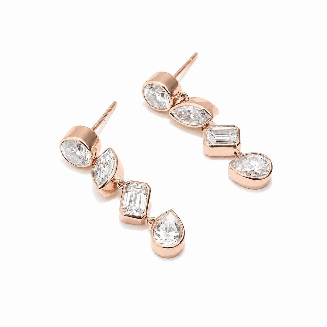 Multishape Drop Earrings