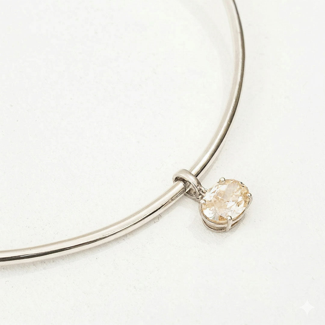 The Salma Torque Collar (Light Champagne)
