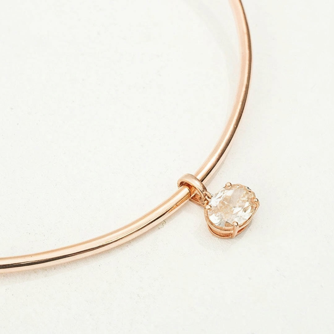 The Salma Torque Collar (Light Champagne)
